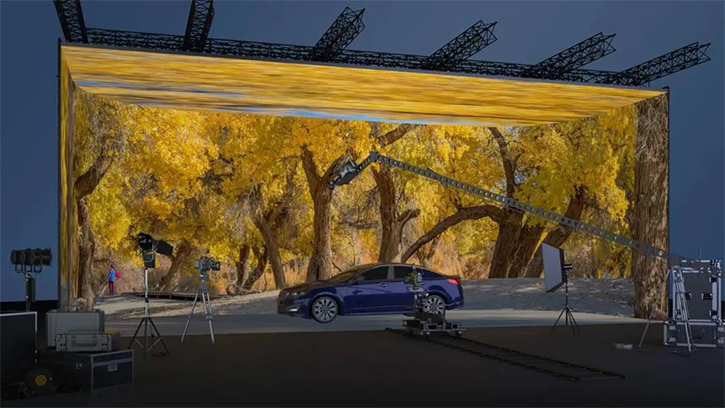 电影产业的新动力——LED数字虚拟摄影棚