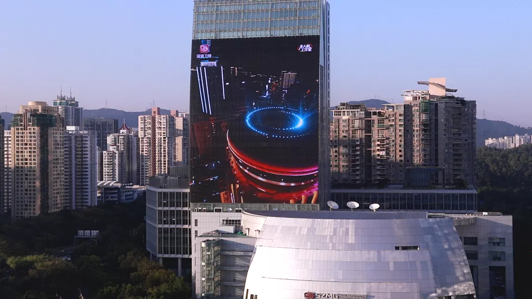 视诚助力洲明打造亚洲最大户外4K大屏！