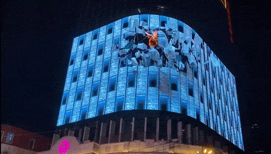 把握先机！户外LED显示大屏点亮夜间文旅消费新地标