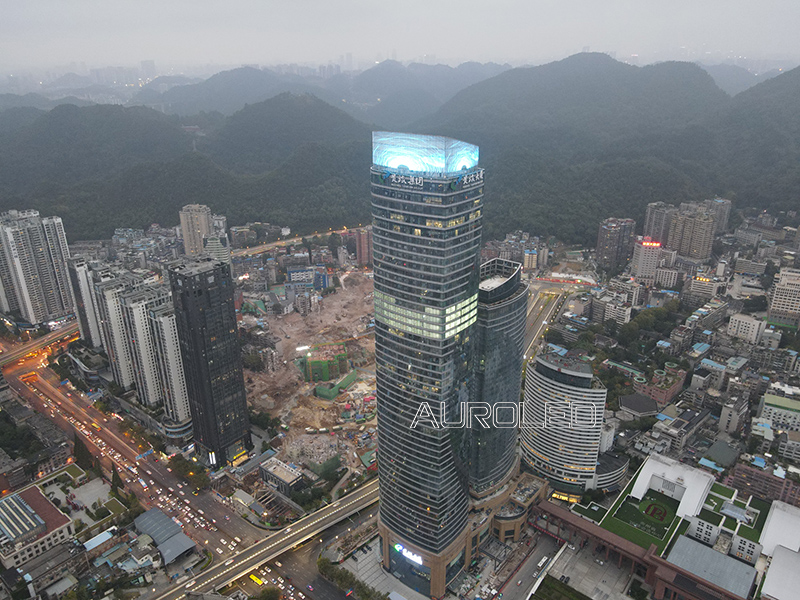 奥蕾达又一透明屏项目落户贵阳，助力打造城市宣传名片