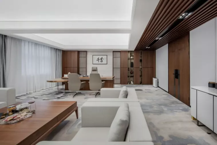 蓝景智能照明打造健康办公空间 ——中国建筑装饰行业百强企业案例