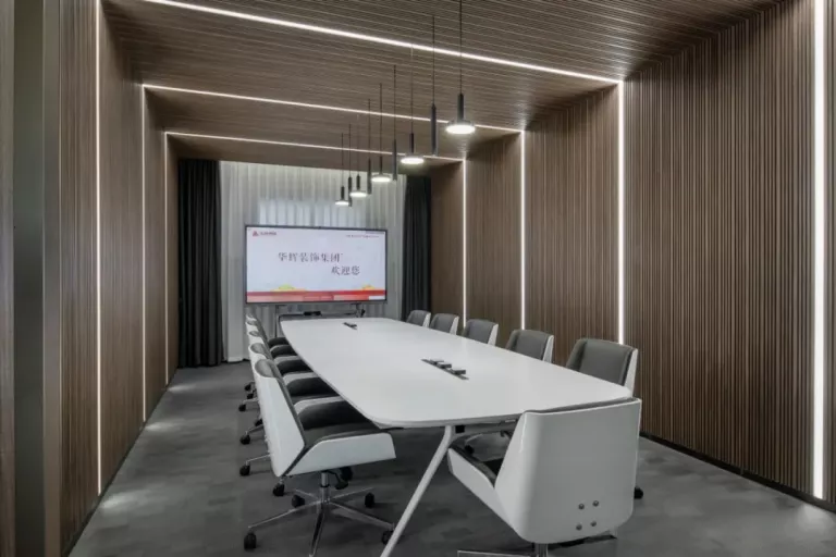 蓝景智能照明打造健康办公空间 ——中国建筑装饰行业百强企业案例