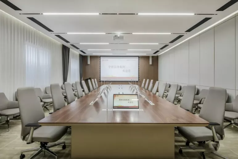 蓝景智能照明打造健康办公空间 ——中国建筑装饰行业百强企业案例