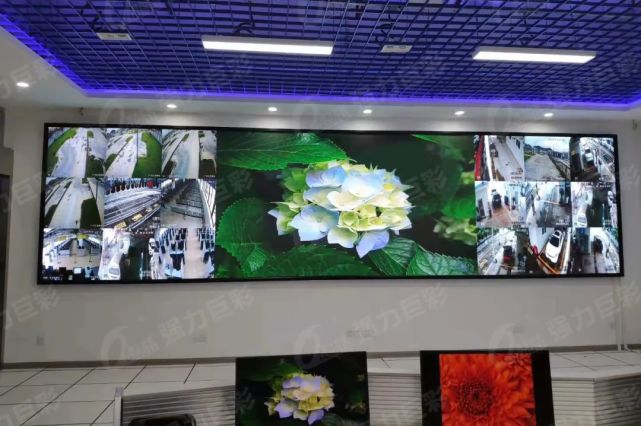 护航新春丨强力巨彩监控指挥LED大屏助力全国人民安心过大年！