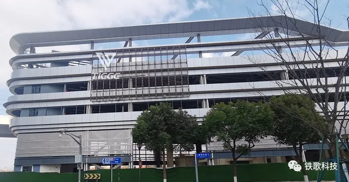 铁歌微光栅亮相上海外高桥