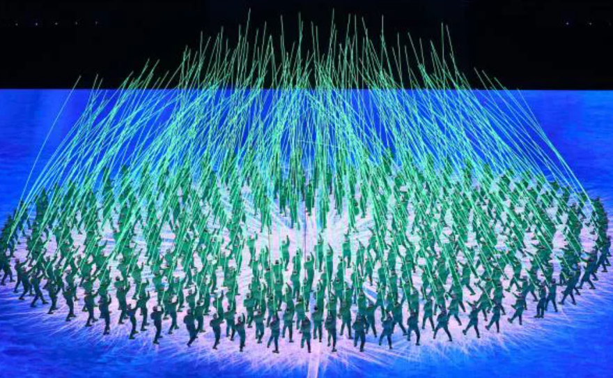 双奥之企利亚德显示屏展现光影奥妙，点燃冬奥激情 