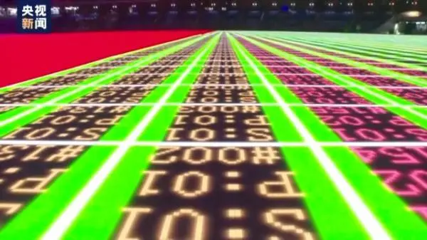 冬奥开幕式上的屏中顶流“超大”地屏简约不简单！