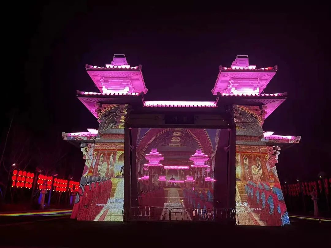 河南最大裸眼3D屏丨龙门石窟上演史诗级沉浸光影秀