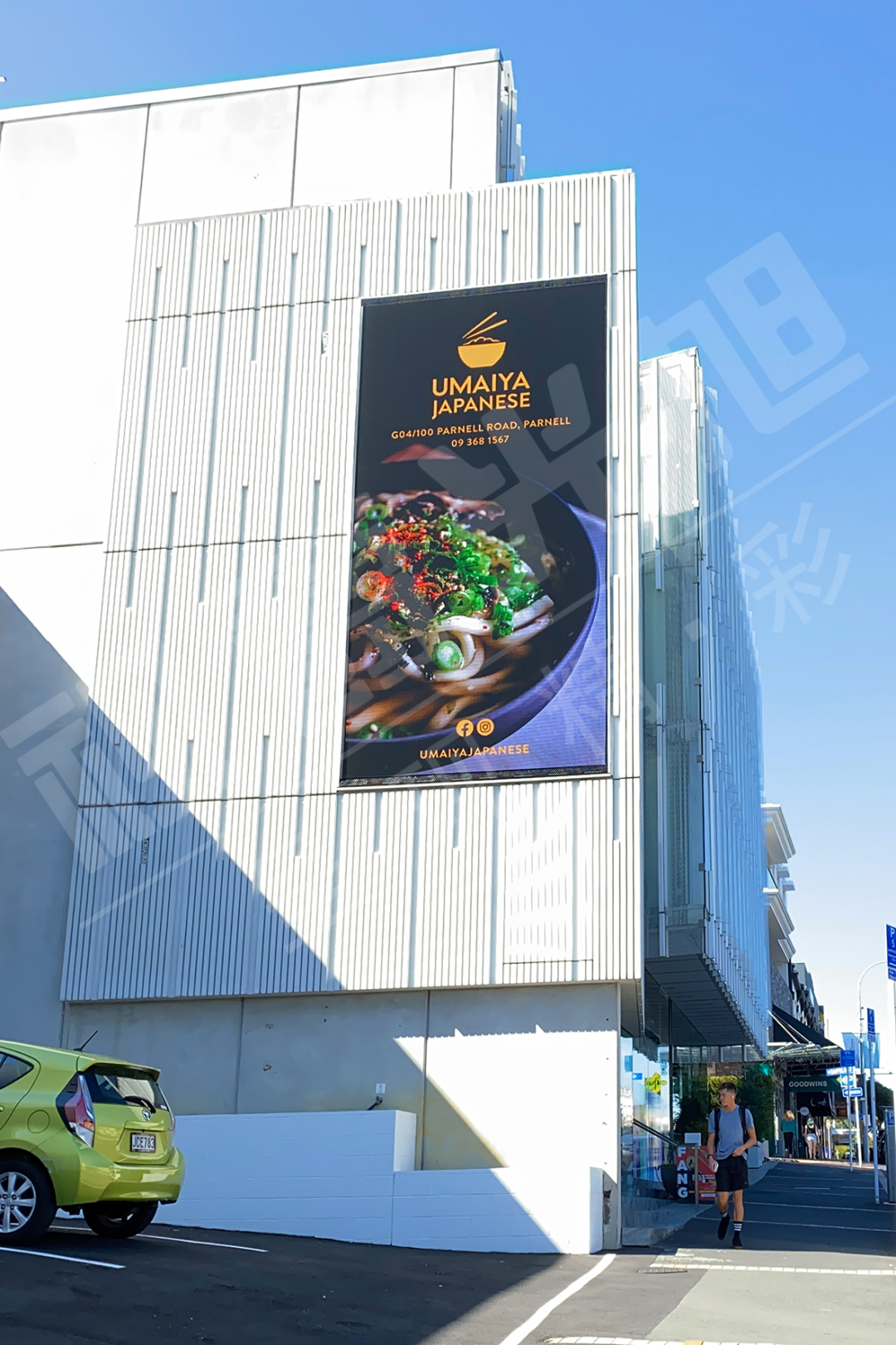 亮相新西兰第一大城市！视爵光旭户外广告屏助力楼宇亮化升级