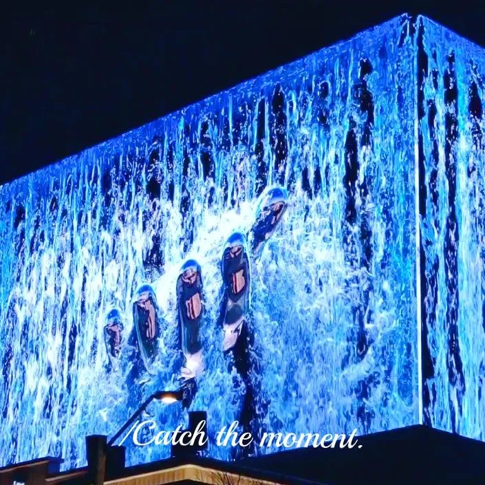 近千平米裸眼3D巨屏，在山西、四川相继点亮