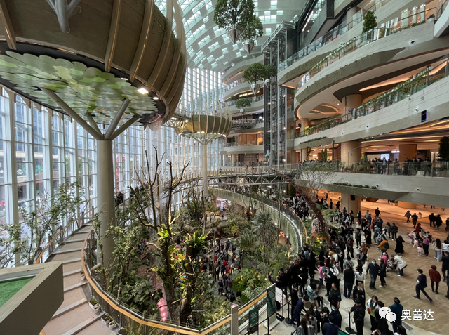 商业与自然和谐共生，奥蕾达助力重庆光环打造城市自然共同体