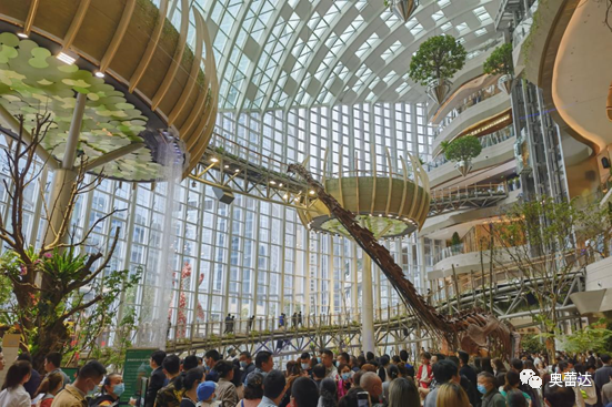 商业与自然和谐共生，奥蕾达助力重庆光环打造城市自然共同体