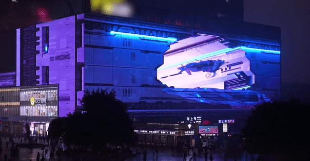 火遍国内外的裸眼3D，太震撼了！