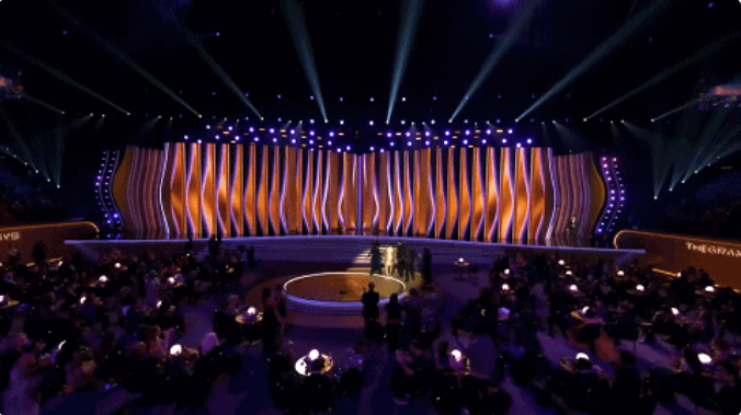 格莱美2022丨光显科技赋能群星高光时刻！