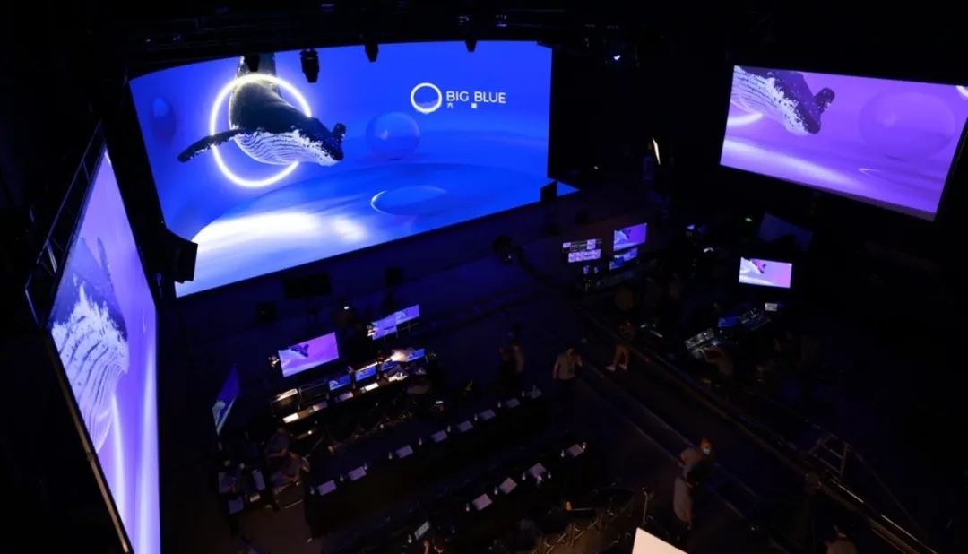 蓝色光标携手雷迪奥见证“大蓝”开启xR虚拟拍摄元宇宙时代