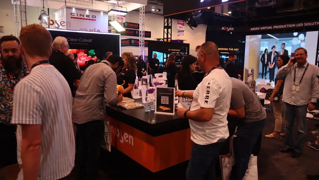 NAB Show 2022 | 海外市场强势复苏,艾比森虚拟影棚解决方案惊艳全场 NAB Show 2022 | 海外市场强势复苏,艾比森虚拟影棚解决方案惊艳全场