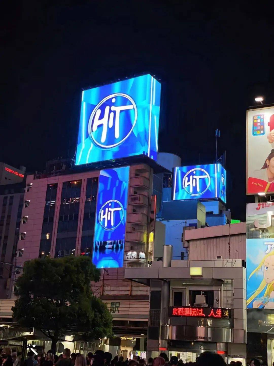 维世科技丨户外广告超薄LED屏再次亮相日本东京