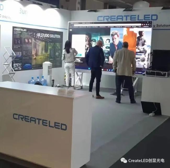 ISE2022展会开展第一天,创显光电可视化MicroLED一体机震撼巴塞罗那展会现场 ISE2022展会开展第一天,创显光电可视化MicroLED一体机震撼巴塞罗那展会现场