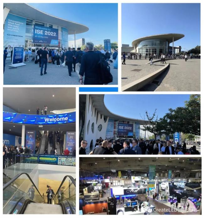 ISE2022展会开展第一天,创显光电可视化MicroLED一体机震撼巴塞罗那展会现场 ISE2022展会开展第一天,创显光电可视化MicroLED一体机震撼巴塞罗那展会现场