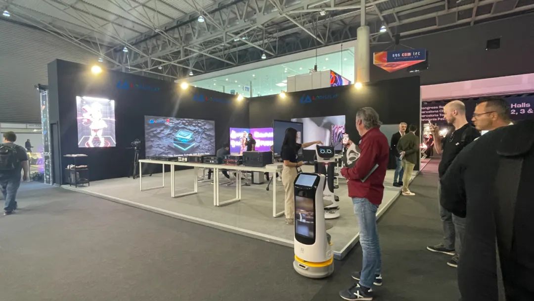 华丽登场 | 蓝普视讯LED显示屏亮相欧洲ISE展