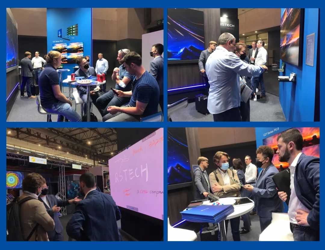 ISE Show 2022 圆满落幕！| QSTECH青松革新LED显示技术收获海外客户一致好评！
