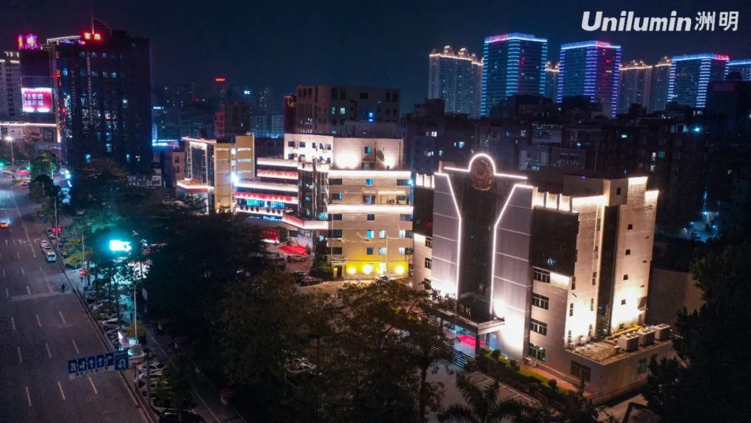 光影为笔丨洲明点亮东莞厚街夜色，绘就品质生活！