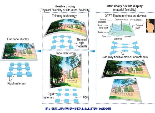 中科院化学所在本征柔性拉伸PLED发光显示研究领域取得重要进展
