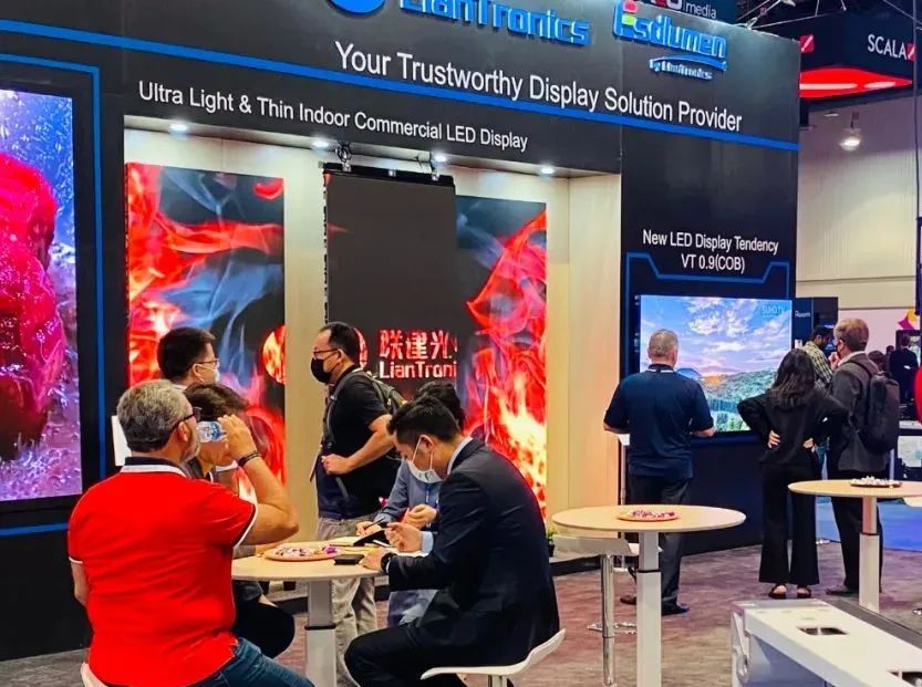 精彩不断!联建光电惊艳亮相美国InfoComm 2022 精彩不断!联建光电惊艳亮相美国InfoComm 2022