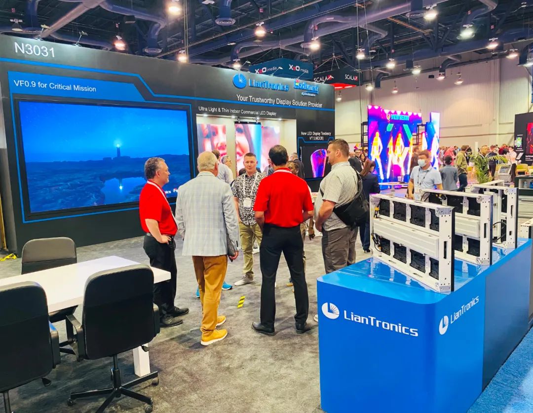 精彩不断!联建光电惊艳亮相美国InfoComm 2022 精彩不断!联建光电惊艳亮相美国InfoComm 2022