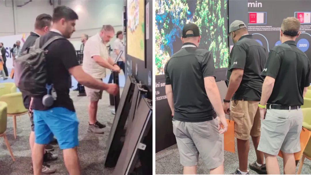 美国InfoComm现场快讯 | 新亚胜展位吸睛聚客! 美国InfoComm现场快讯 | 新亚胜展位吸睛聚客!