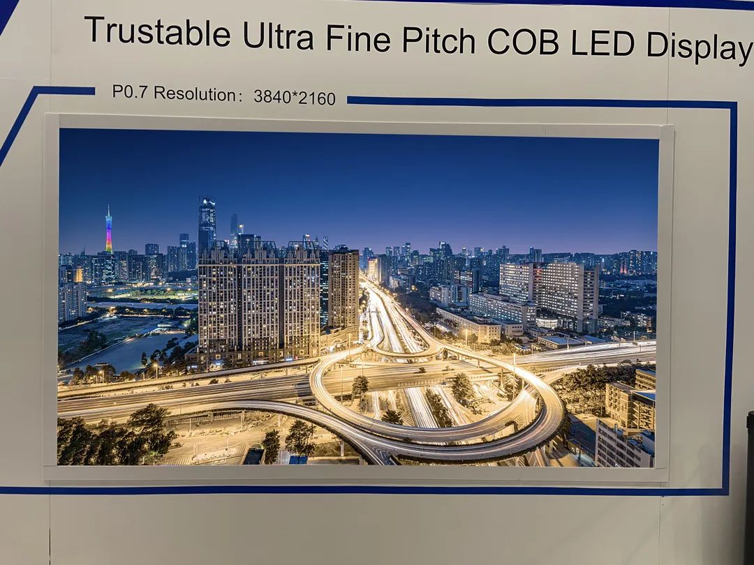 希达电子倒装COB显示产品闪耀2022年美国国际专业视听集成设备与技术展