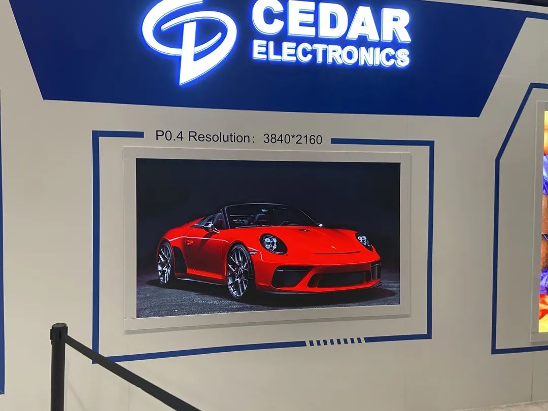 希达电子倒装COB显示产品闪耀2022年美国国际专业视听集成设备与技术展