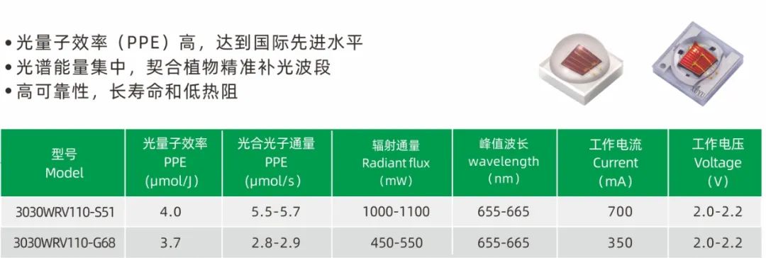 旭宇光电高光量子效率植物光照LED，获国际先进水平认定