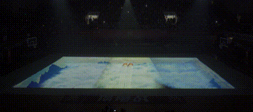 全国首次！裸眼3D灯光秀应用于大型篮球联赛