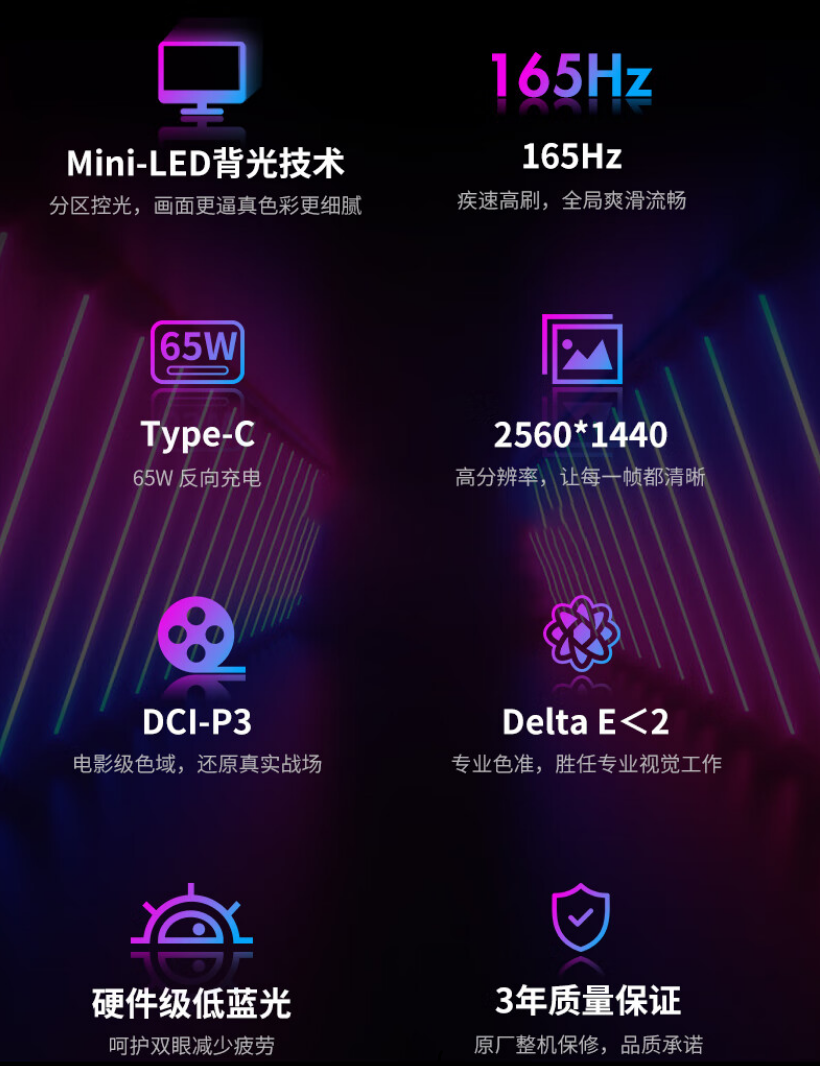 低于2000元！隆利科技携手钛度推出Mini LED电竞显示器