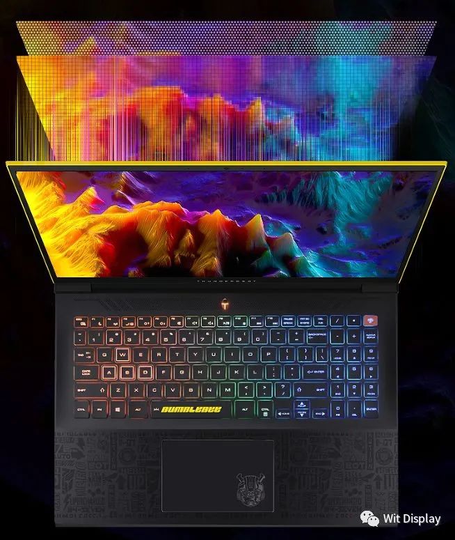 京东方供MiniLED！雷神发布新款zero大黄蜂联名款游戏本