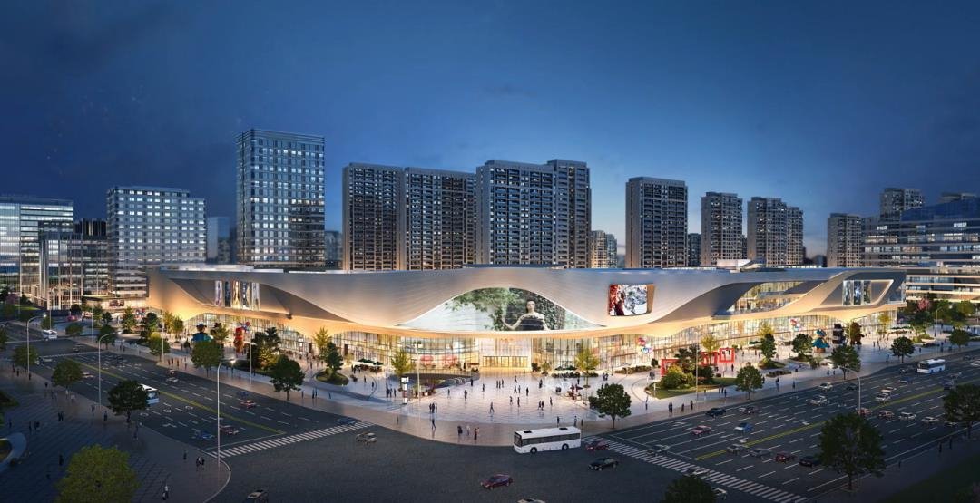 青岛首块裸眼3D异形屏！近千平米大屏助力打造城市商业IP