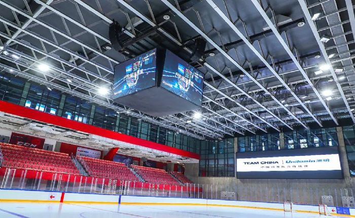 2022山东体博会︱多位省领导莅临洲明展位，两大沉浸式体验区成吸睛亮点！