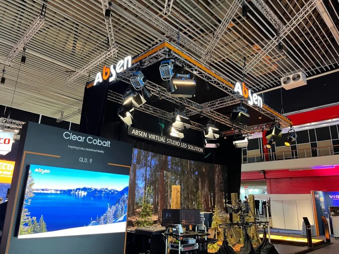 强势回归 IBC 2022！艾比森携虚拟影棚解决方案斩获最佳展位设计大奖