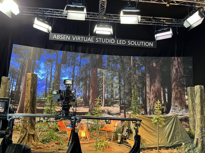 强势回归 IBC 2022！艾比森携虚拟影棚解决方案斩获最佳展位设计大奖