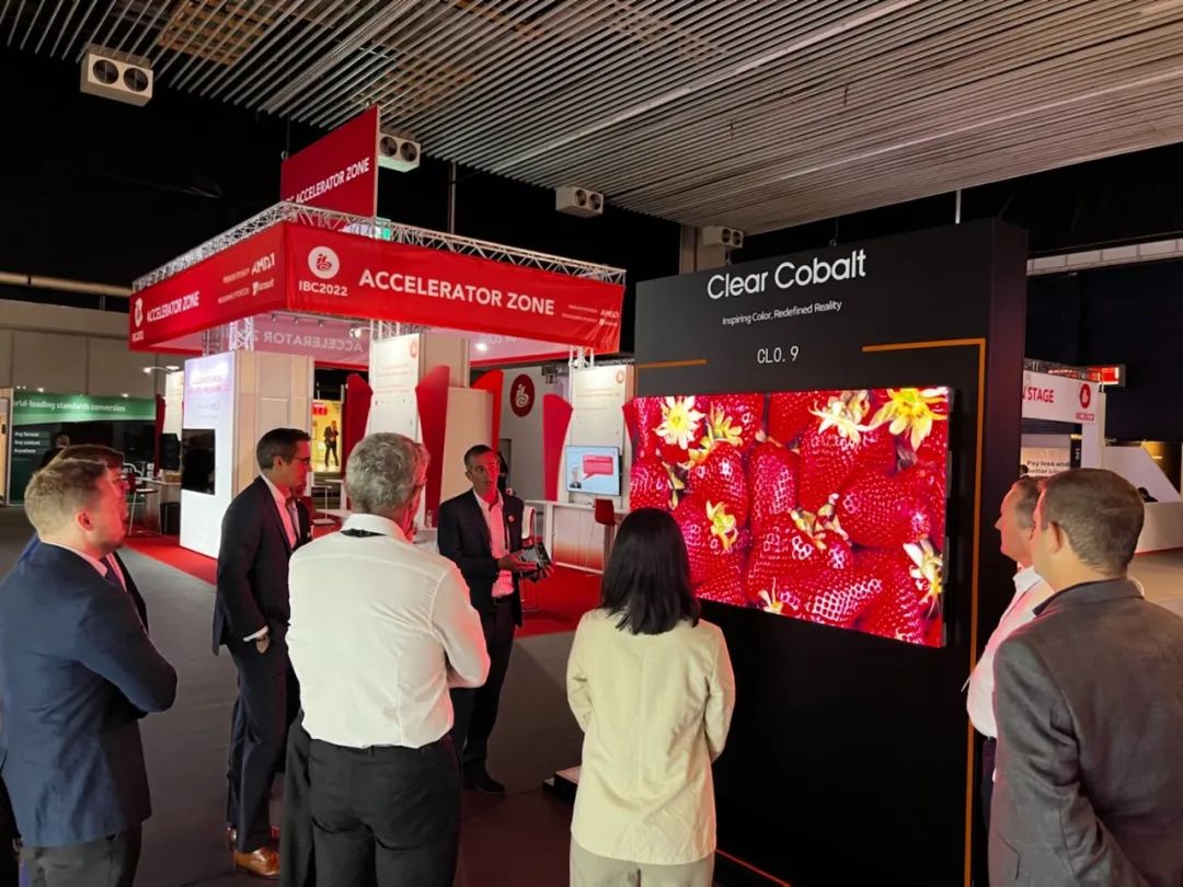 强势回归 IBC 2022！艾比森携虚拟影棚解决方案斩获最佳展位设计大奖