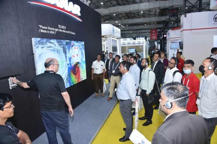 利亚德多款产品及解决方案亮相Infocomm India2022