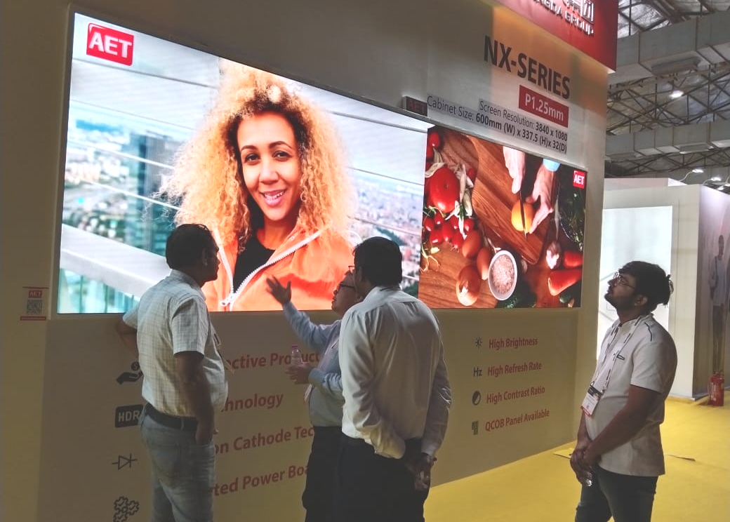 展会直击：利亚德、京东方晶芯、AET阿尔泰带来了这些…