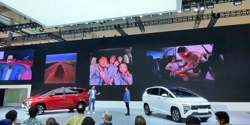 新亚胜携手现代汽车，打造印尼GIIAS 2022车展超级屏！