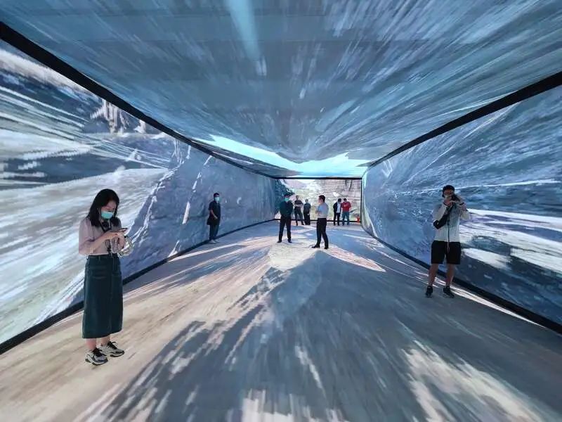 中国青年报报道：洲明科技打造亚洲最大元宇宙剧场，还原红旗渠修建场景