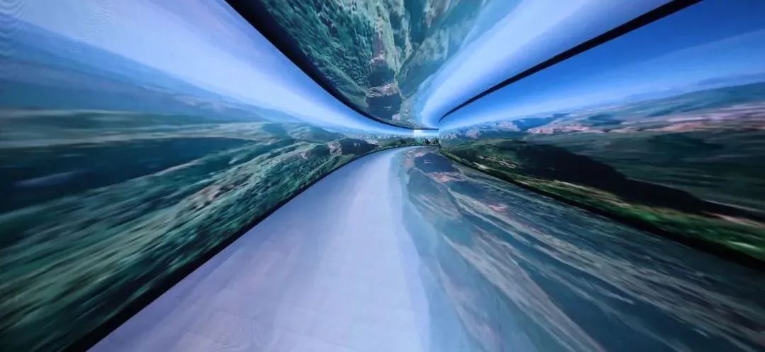 1200㎡ LED「时空隧道」重温红色记忆!洲明光显助力世界第八大奇迹! 1200㎡ LED「时空隧道」重温红色记忆!洲明光显助力世界第八大奇迹!