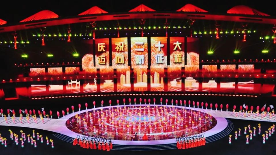 丝路画卷！新亚胜光电亮相甘肃省第十五届运动会开幕式