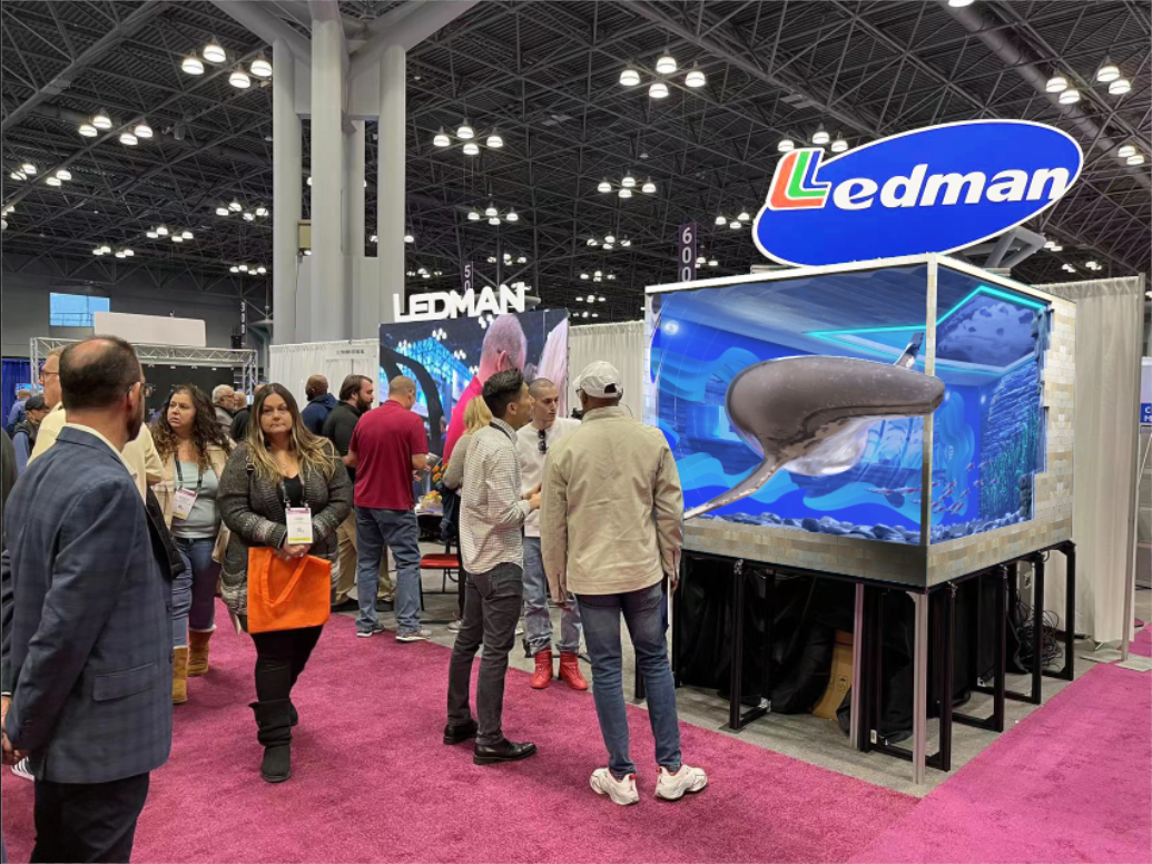 雷曼亮相2022美国NAB SHOW 超高清屏显产品展优质视效