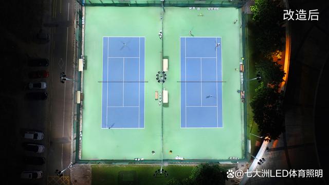 升级七大洲LED体育照明后,广东奥体网球中心夜场预约爆满! 升级七大洲LED体育照明后,广东奥体网球中心夜场预约爆满!