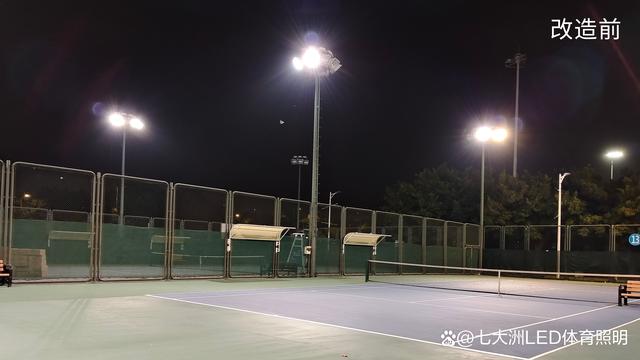 升级七大洲LED体育照明后,广东奥体网球中心夜场预约爆满! 升级七大洲LED体育照明后,广东奥体网球中心夜场预约爆满!